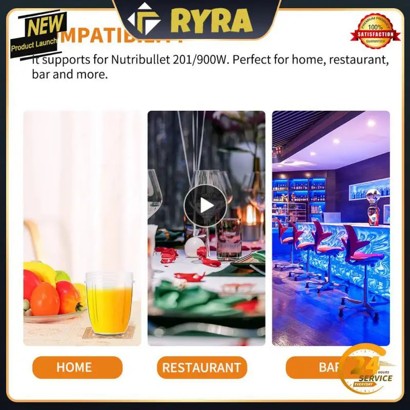 18/24/32Oz Juicer Cup Mug Tazza Di Ricambio Trasparente Per Nutribullet Juicer Parts Juice Extractor Mug Cup 600W/900W