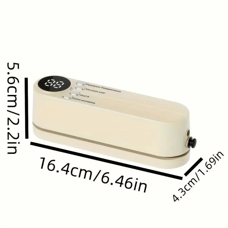 Compact USB Vacuum Sealing Machine Set for Food Preservation