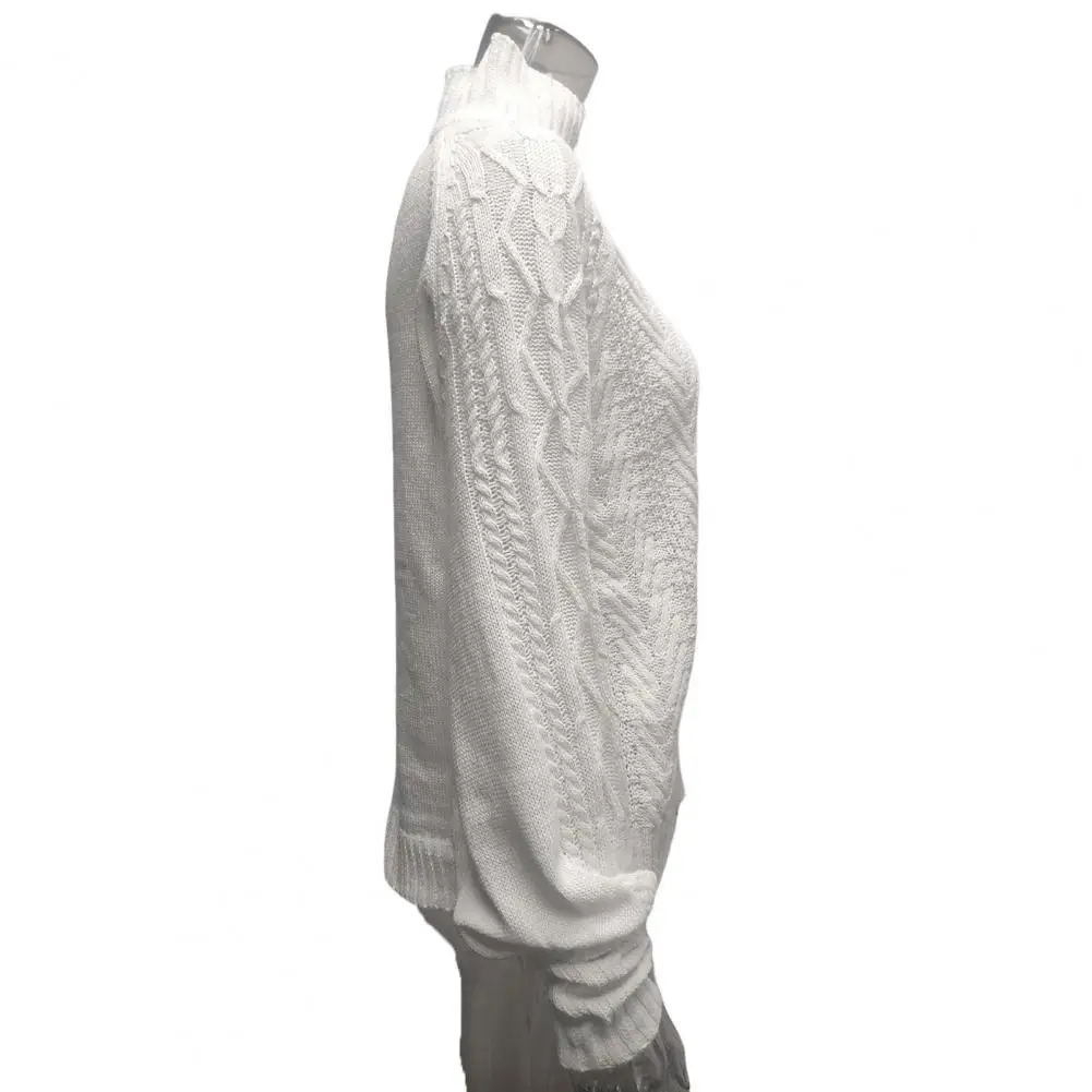 

Trendy Stretchy Ribbed Trim Women Pullover Solid Simple Knitted Sweater Streetwear Knitwear Jumper Sweater Jumper