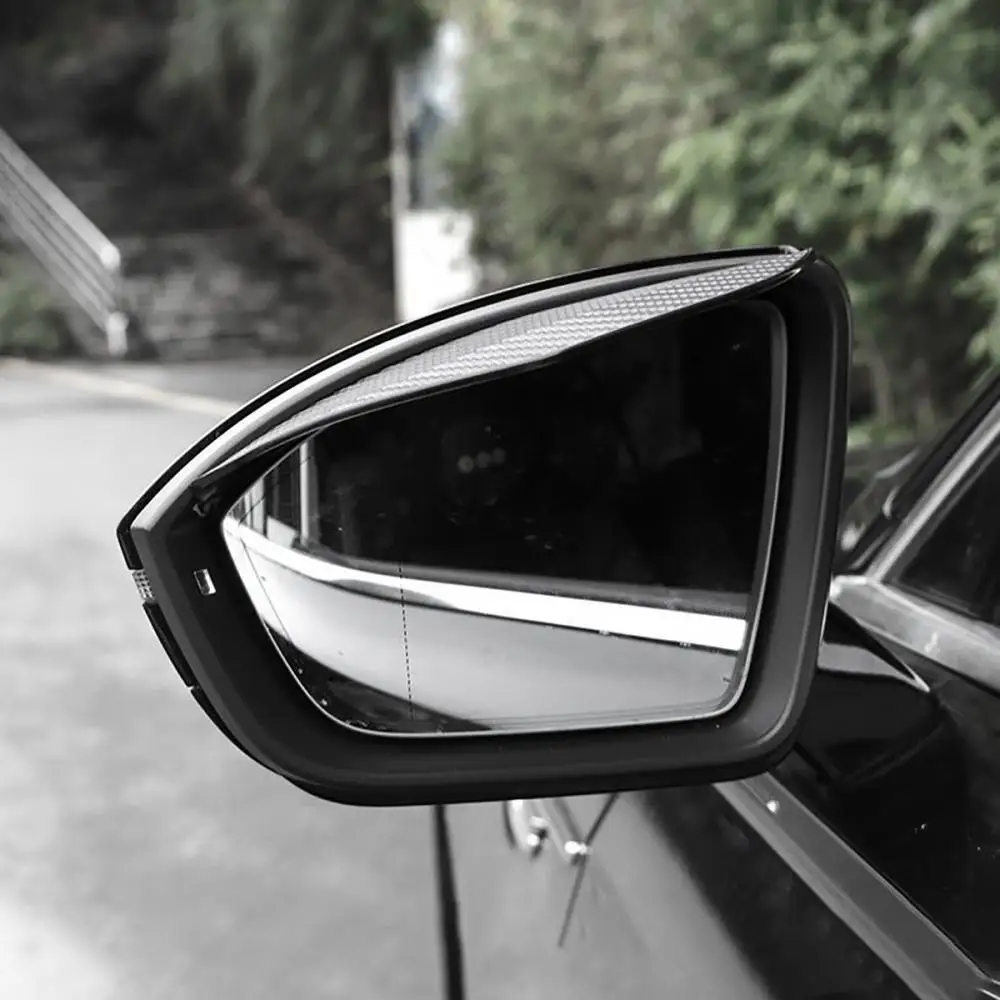 Reduces Rain Distortion Rearview Mirror Visor Enhances Visibility In Rainy Weather Sleek Design Car Side Rear View Mirror Trendy