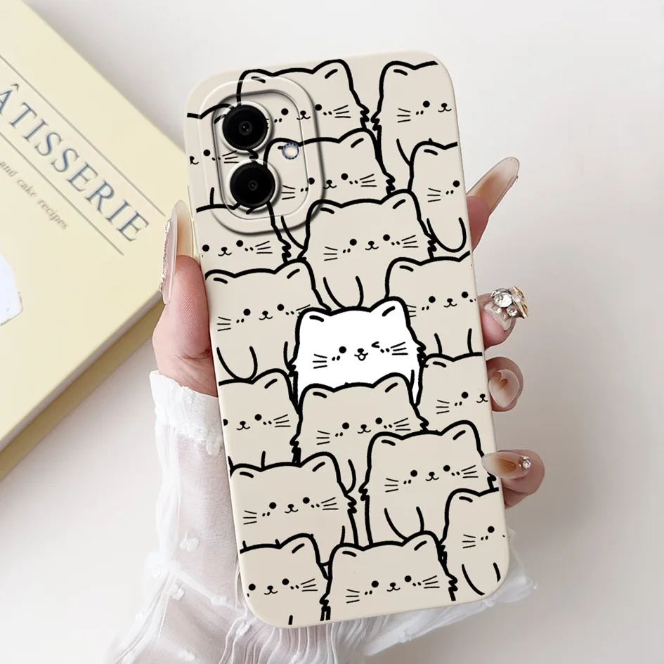Cute Astronaut Unicorn Silicone Soft Case with Camera Lens Protection