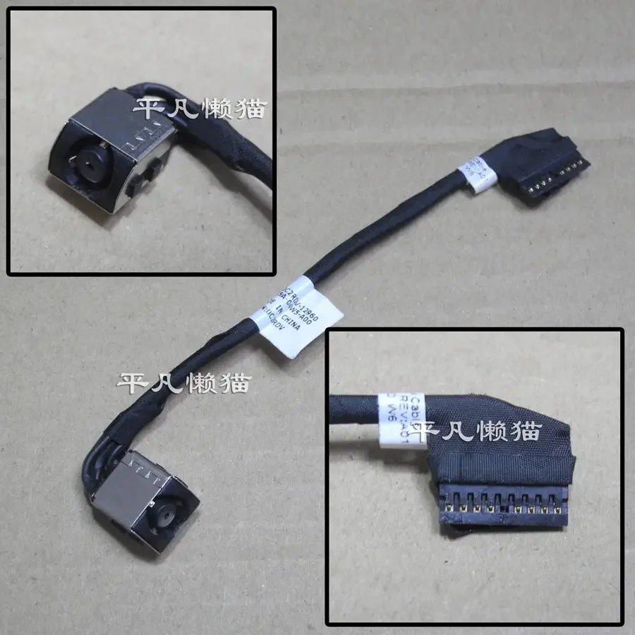 

New DC Power Jack Harness Cable For Dell G3 3590 0C2RDV 450.0H706.0011 Charging Port Socket Connector