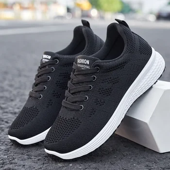 2025 Spring New Women's sneakers Soft soled Breathable flat Casual Shoes Trendy Sports Shoes Running Driving Shoes for women 1