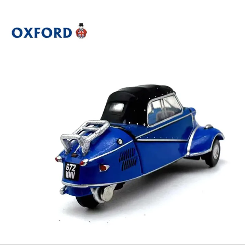 OXFORD 1:76 Scale Messerschmitt Kr200 Bubble Car Egg Car Model Alloy Car Simulation Collection Gift Toy