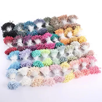 400/800pcs Flowers Stamen 55mm DIY Artificial Flowers Wreath For Wedding Party Home Decor Flower Core Stamen Flower Accessories