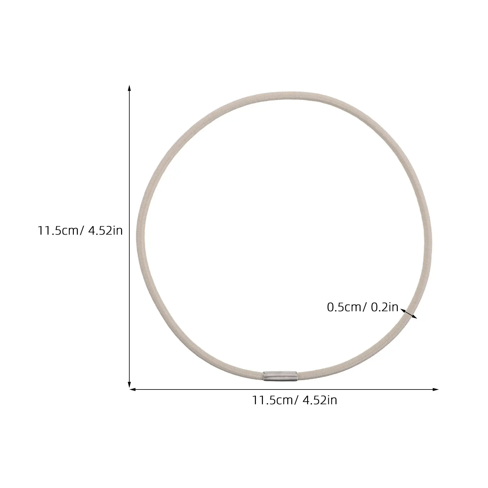 10Pcs 마이크 충격 마운트 고무 링 교체 탄성 밴드 범용 홀더 클램프 클립 안정적인 충격 흡수 7.5cm