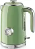 Electric Kettle - 57oz Hot Tea Water Boiler with Thermometer, 1500W Fast Heating Stainless Steel Pot, Cordless LED Indic 1
