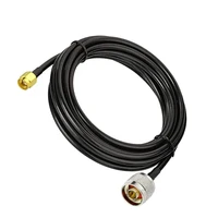 N Type To SMA RPSMA Male Female Connector Crimp for RG58 Coax Extension Jumper Pigtail Cable L16 N To SMA Fast Delivery Brass RF - Image 2