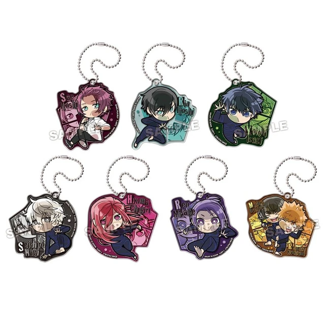 Anime Blue Lock Meguru Bachira Yoichi Isagi Hyoma Chigiri Seishiro Nagi  Keychain Doll Acrylic Keyring Pendant For Gift - Action Figures - AliExpress