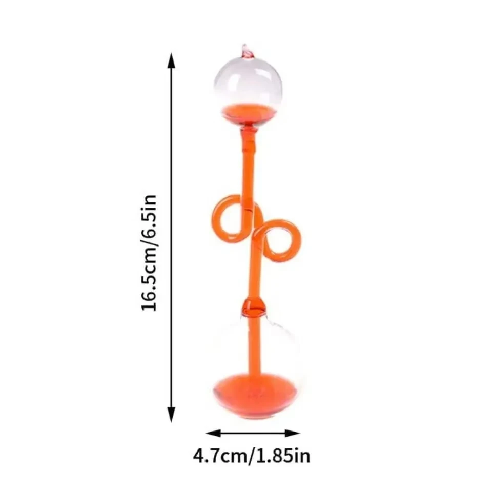 Office Thinking Hand Pot Meter Hand Boiler Science Energy Transfer Love Thermometer Science Experiment Thermosensitive Bottle science experiment thermometer