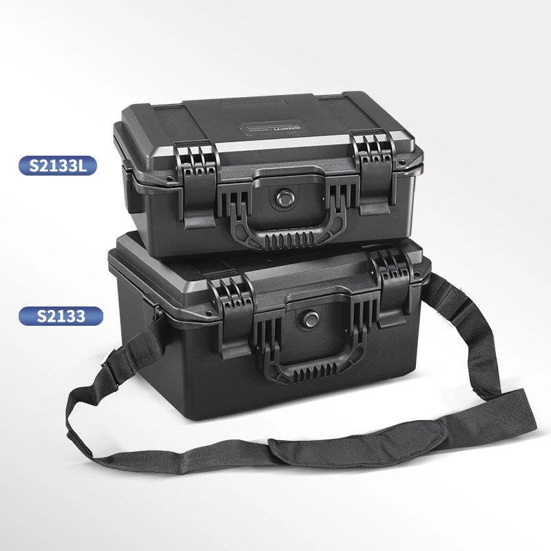 Equipment Tool Protection Box Case Plastic Toolbox Sealed Waterproofwater Hardware Suitcase Portable Car Trunk Parts Storage Box 5