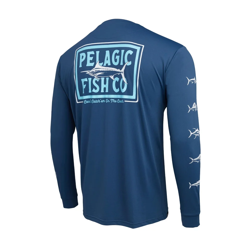 Pelagic Grea 2023 New Fishing Shirt Long Sleeve Uv Protection Man Fishing  T-shirt Fishing Apparel Outdoor Fishing Clothing - AliExpress