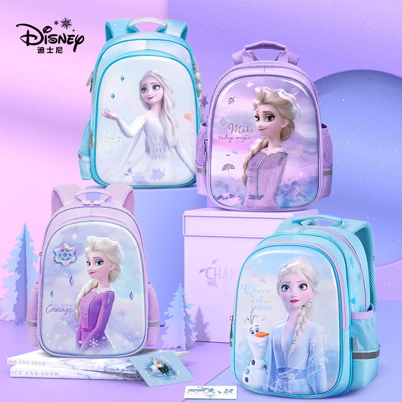 

Новый детский рюкзак Disney с мультяшным принтом «Холодное сердце», миниатюрная школьная сумка, симпатичная сумка через плечо для девочек и мальчиков