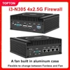 Firewall Appliance Mini PC 12th Gen Intel i3 N305 N100 2.5G Soft Router 4x i226-V LAN DDR5 2*COM Longer Fins Efficient cooling 1