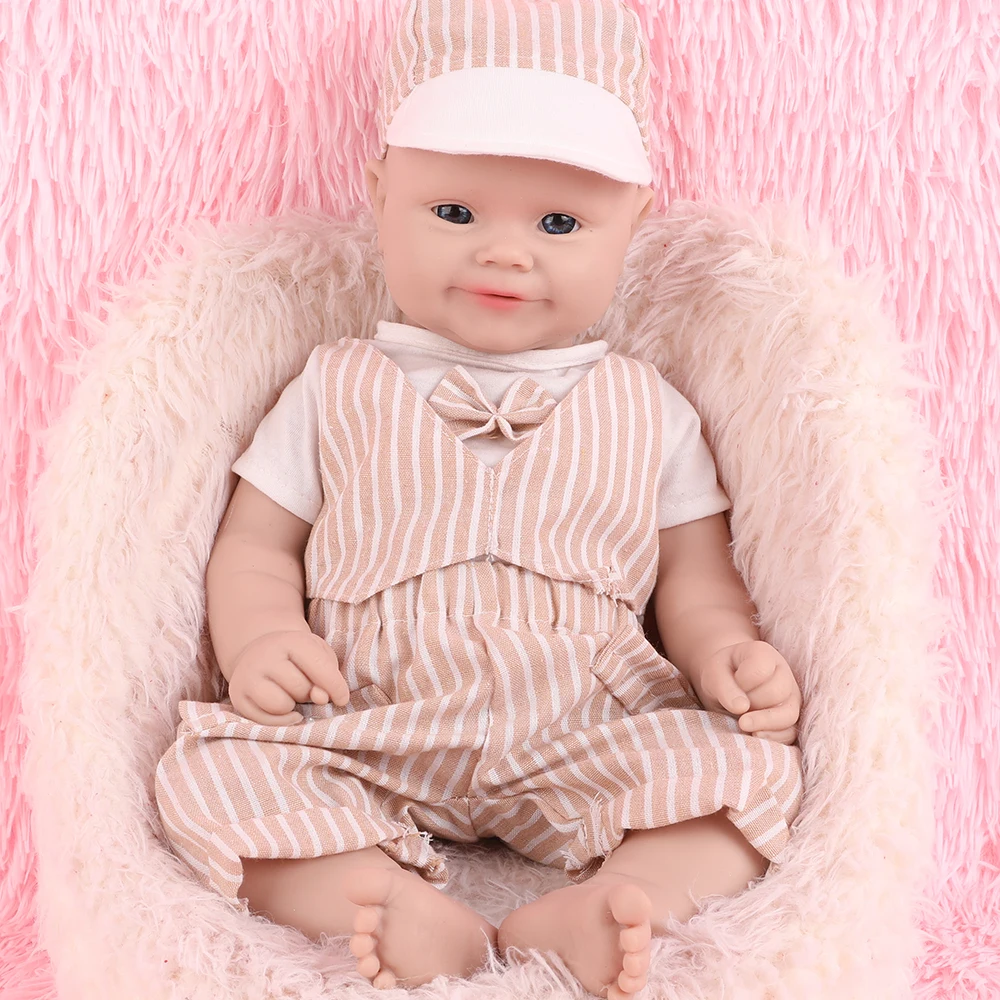 IVITA WB1563 Kit Bambola Reborn in Silicone Integrale da 45 cm, 3,18 kg, Non Dipinta, Realistica, per Bambini, Giocattolo Fai-da-Te - immagine 6