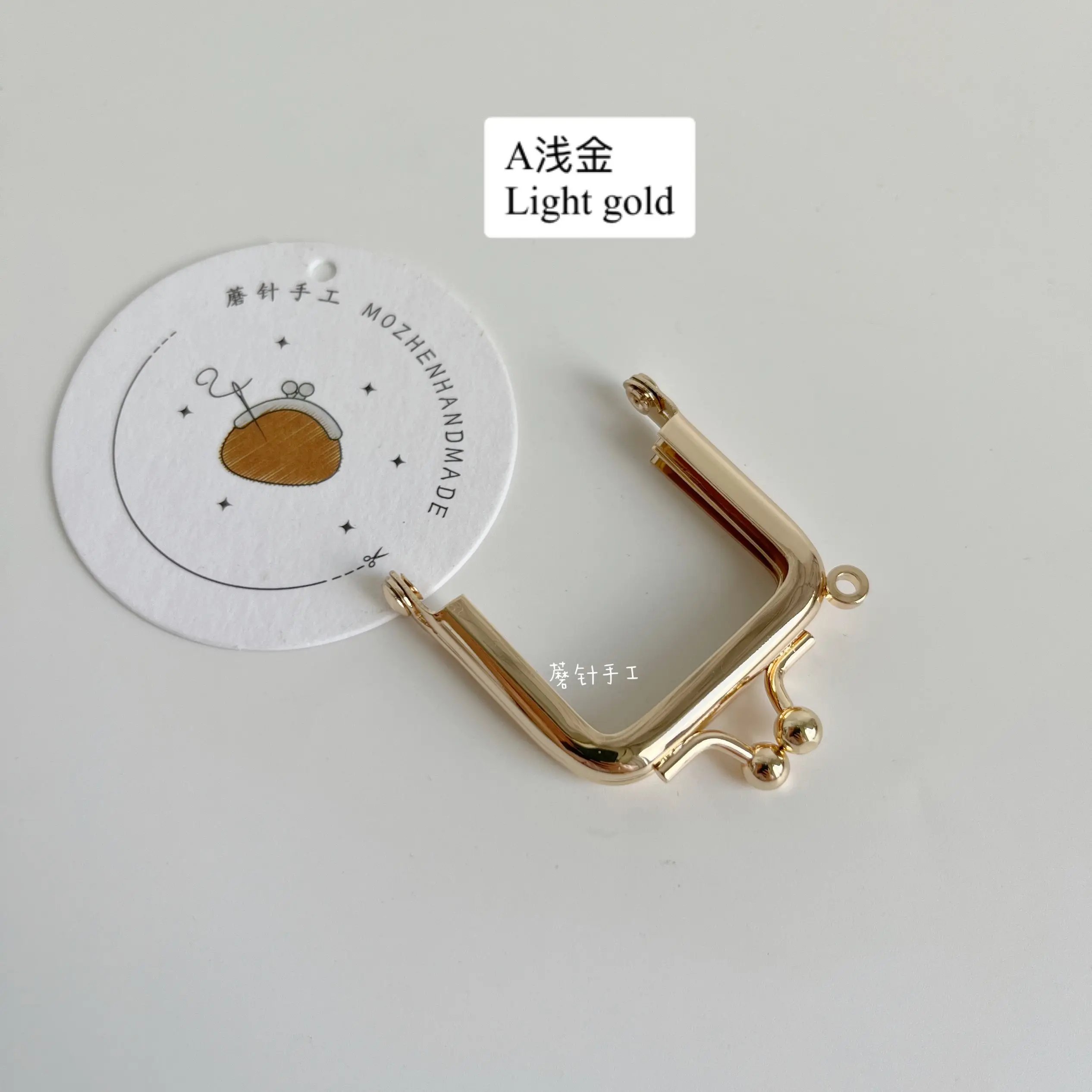 アンティークバッグ 額縁 レプリカ 3187# 3.8cm*4cm Super Mini Square Kiss Lock Clasp Purse