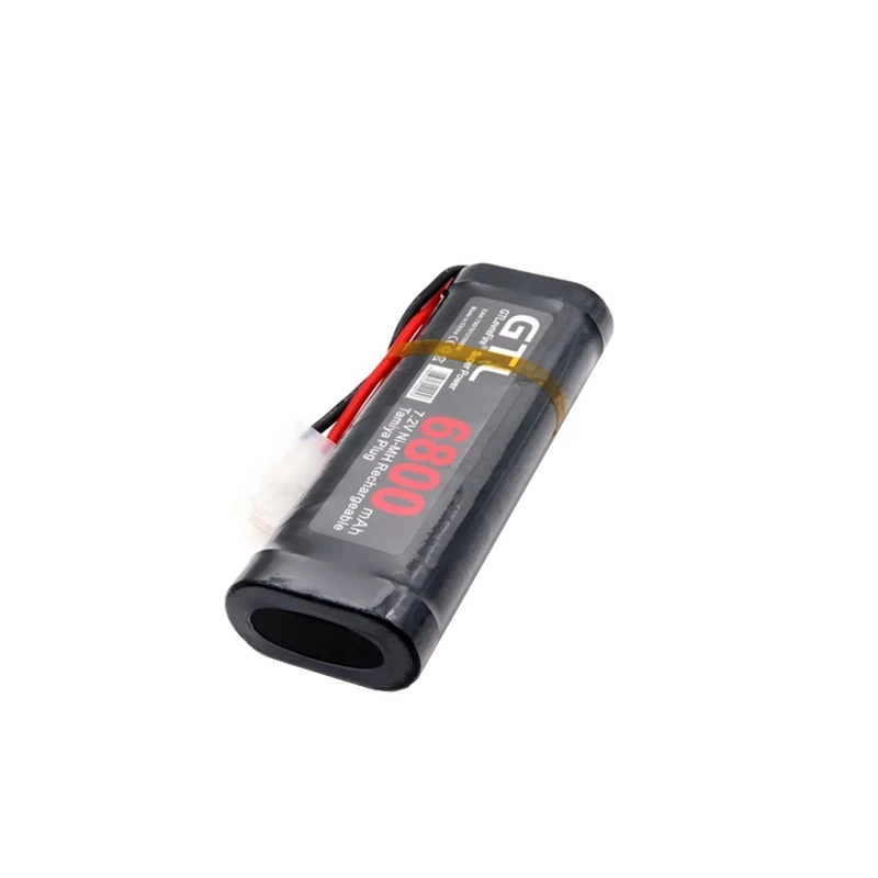 7.2V 6800mAh nickel hydrogen replacement RC battery with Tamiya discharge connector suitable for RC toy racing boats rechargeable battery battery replacement