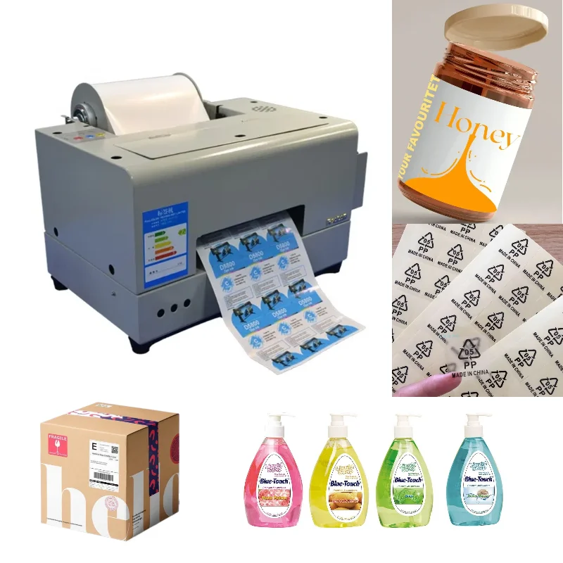 

Low Cost A4 Label Printer High Resolution Digital Inkjet Printer 21cm Water Proof Sticker Label Printing Machine