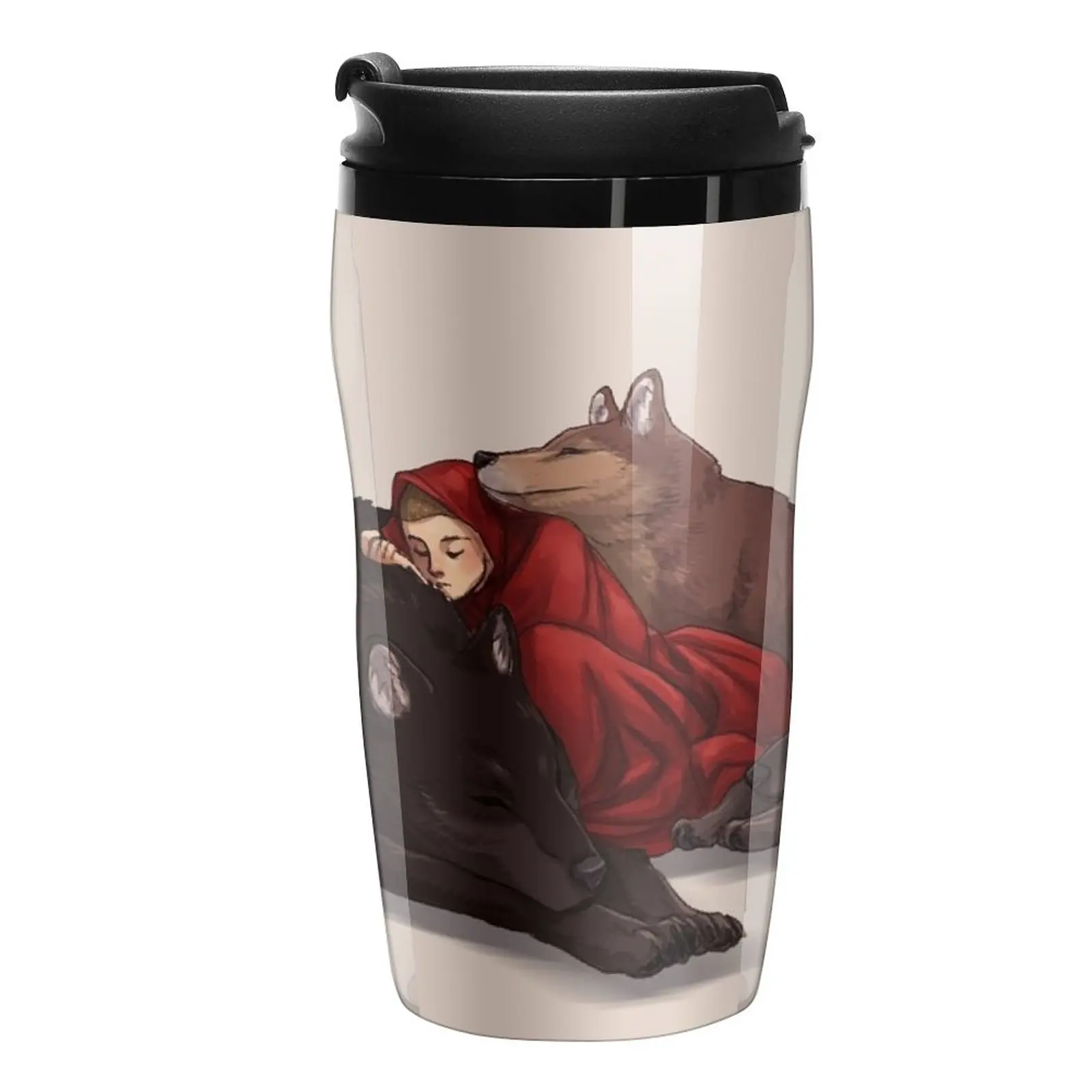

New Wolf Pack Travel Coffee Mug Creative Cups Espresso Shot Thermo Coffee Mug