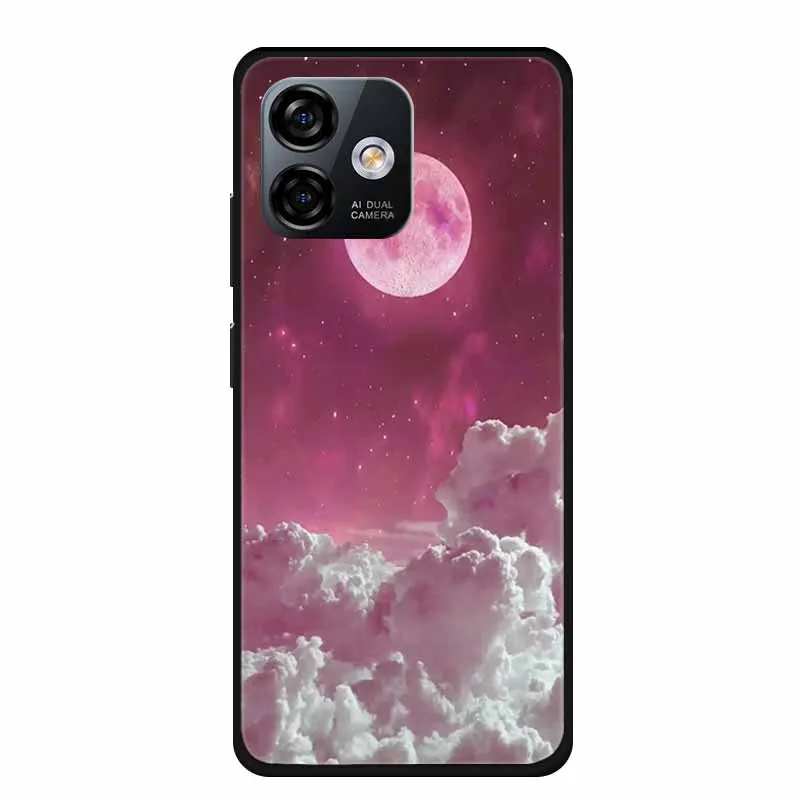 Luxury Black TPU Soft Silicone Phone Case - Fashionable Protective Cover