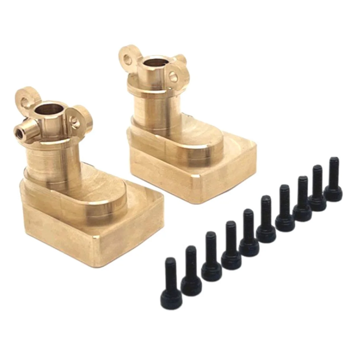 BAAU RC Car Upgrade Brass Rear Axle Cup Kit for 1/12 H12Y H12Y+ RC Car Toy Parts