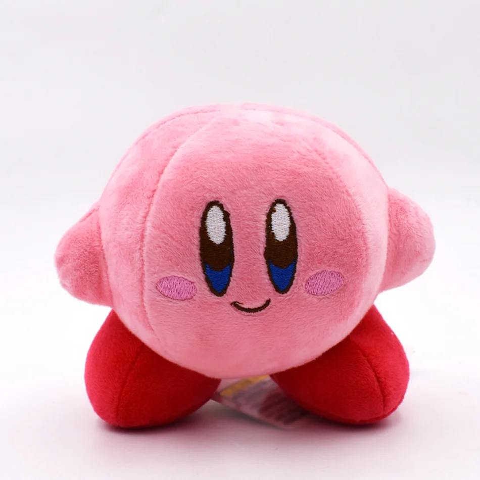 

Аниме кавайная Милая звезда Kirby мягкая плюшевая качественная мультяшная игрушка отличный рождественский подарок на день рождения для детей