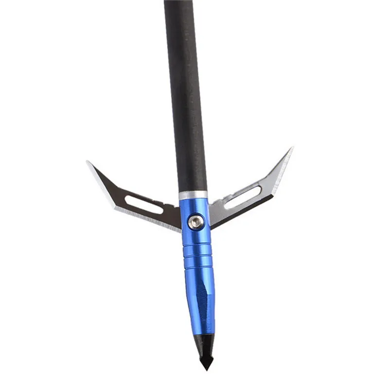 5/10pcs 100grain Hunting Broadheads Bladed Arrow Head Carbon Fiberglass  Arrow Replaceable Arrowhead Shooting Archery Accessories - AliExpress