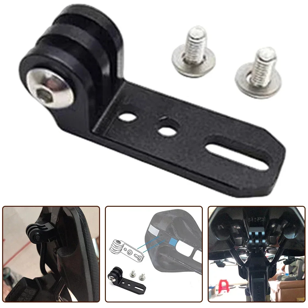 Shimano 자전거 안장 용 자전거 레이싱 번호판 마운트 자전거 액세서리 용 카메라 홀더 브래킷