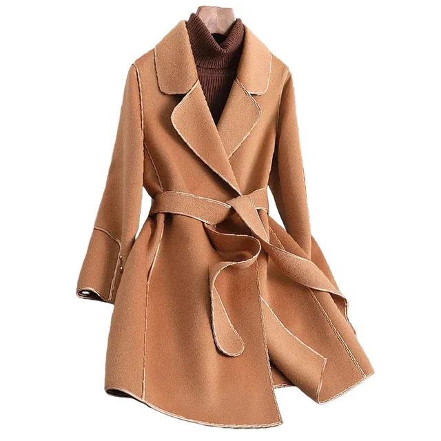 Snap Down Collared Winter Coat