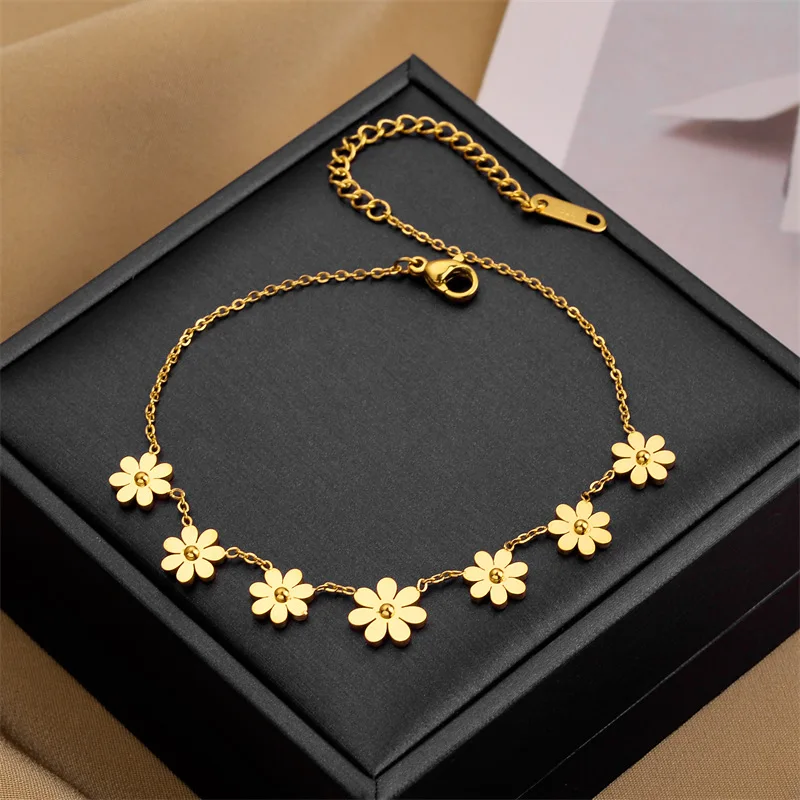 316 Stainless Steel Gold Color Love Charm Multilayer Bracelets & Bangles for Women Femme Wedding New pulseras mujer stainless steel bracelet fashion bracelet fashion jewelry