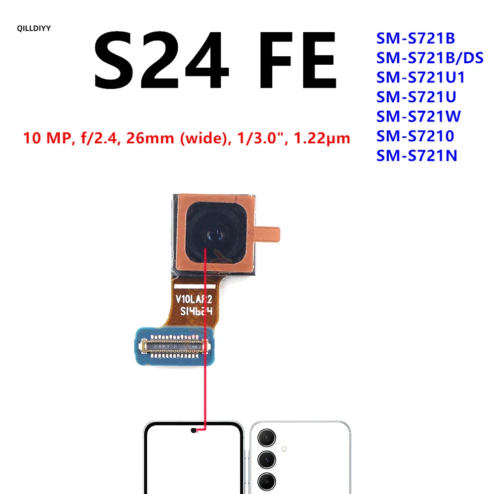 High-Resolution Front Facing Camera 12MP Replacement for Samsung Galaxy Smartphones
