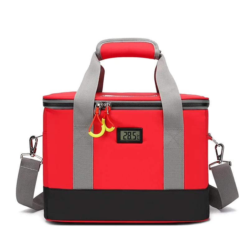 Portable Outdoor Refrigerated First Aid Medical Bag Large Storage Isolation Multi-pocket Insulation Bag Outdoor Cold Bag