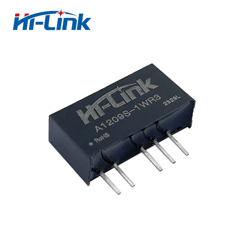 

Small Size 5pcs 12V To 5V A1205S-1WR3 1W 90% Efficiency Step Down Isolated Switching DC-DC Smart Home Supply Power Module