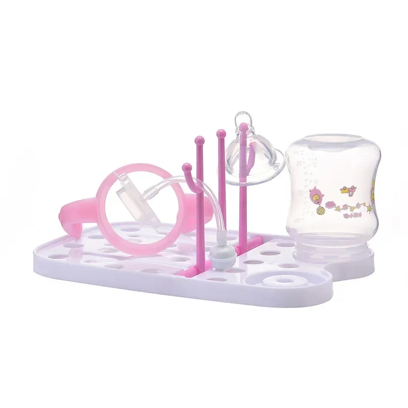 Baby Feeding Bottle Drain Rack Nipple Feeding Cup Holder Storage Drying Rack Bottle Cleaning and Drying Shelf Clean Hygienic
