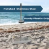 Beach Rake Hand Rake Collecting Tool Seafood Sand Crab Rake Sand filter Rake Seafood Rake Gardening Farmer long Hand Rake Tool 3