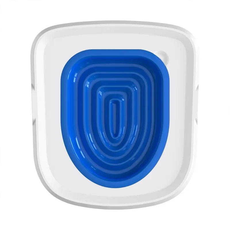 Cat Toilet Trainer Reusable Detachable Cat Potty Training Kit Litter Box Mat Plastic Toilet Cleaning Accessories