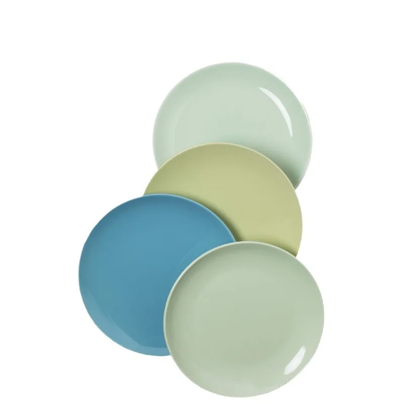 Household Ceramic 8-inch Plate Salad Plate Cold Dish Steak Breakfast