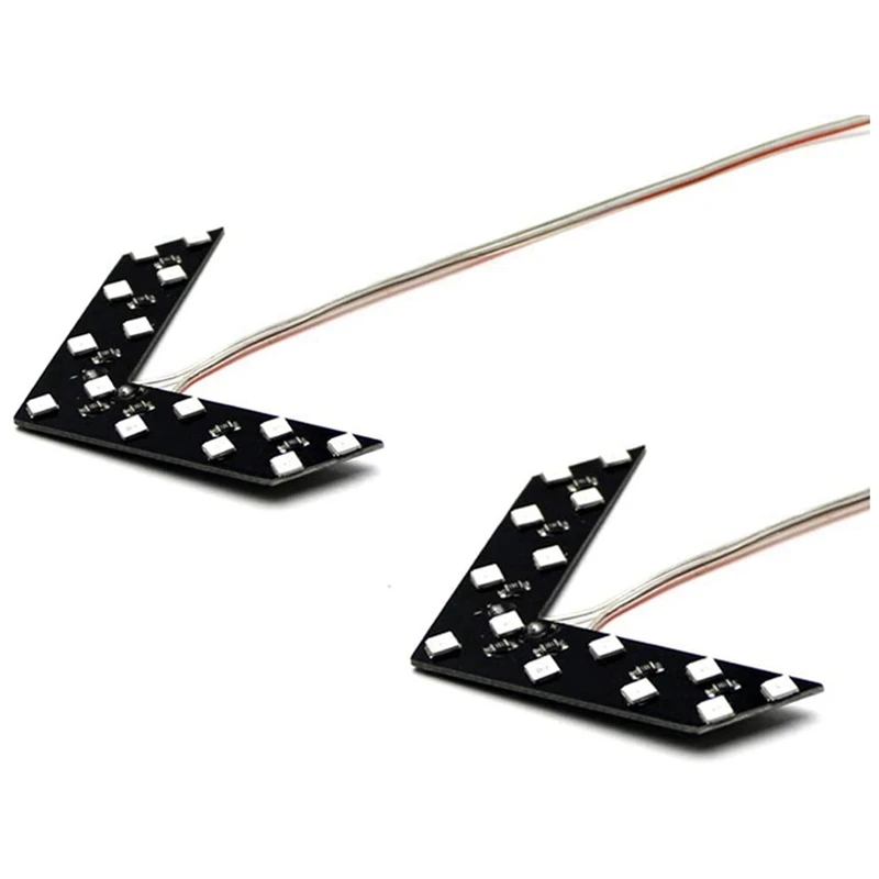 

Зеркало заднего вида с индикатором поворота, 14 SMD, 2 шт.