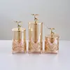Glass Candy Jar Table Centerpiece Candy Container Luxury Candy Jar with Lid for Dessert Dried Fruit Snacks 3