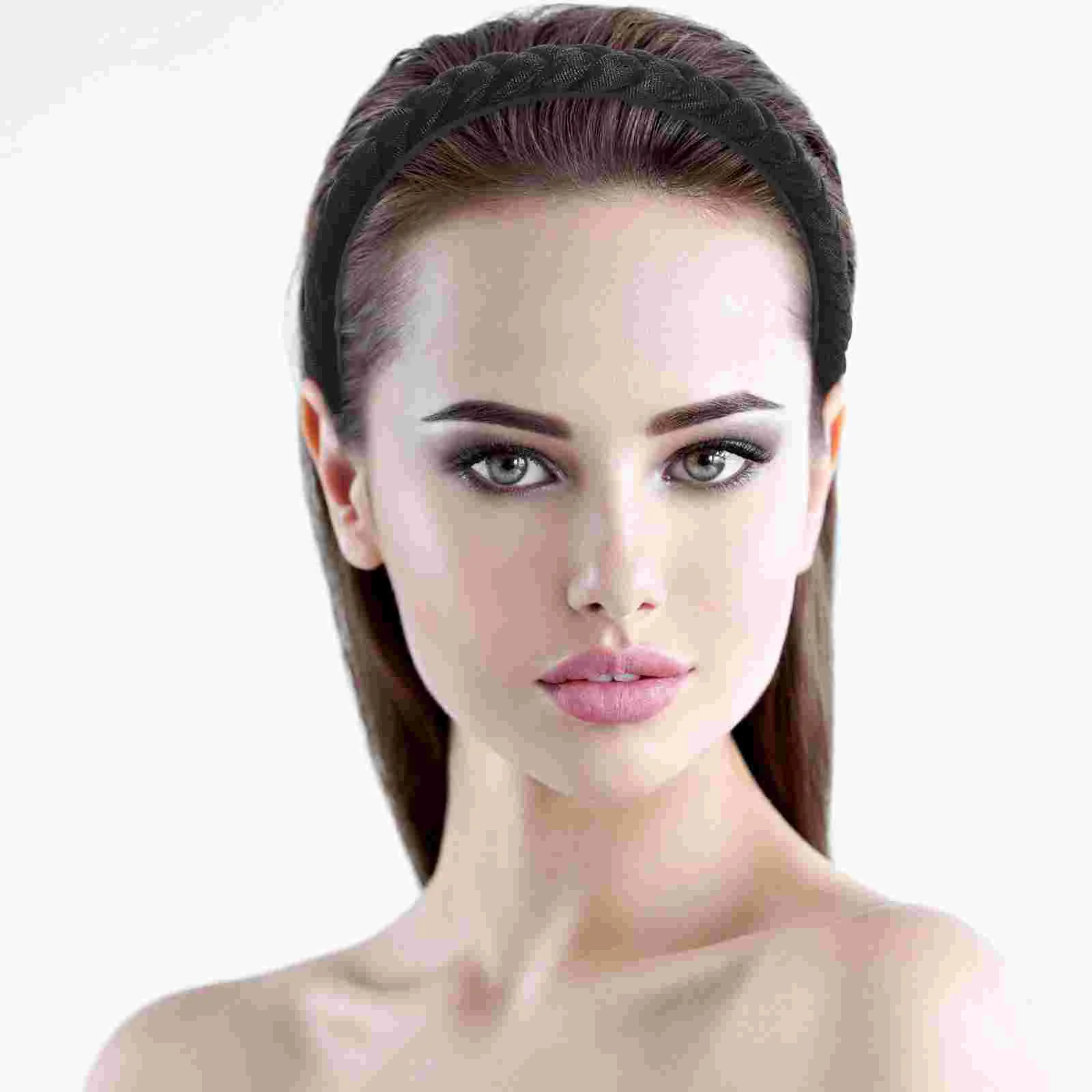 

Fashion Hair Band Ties Lint Haedband Hoop Suede Bands European American Braid Head Hoops