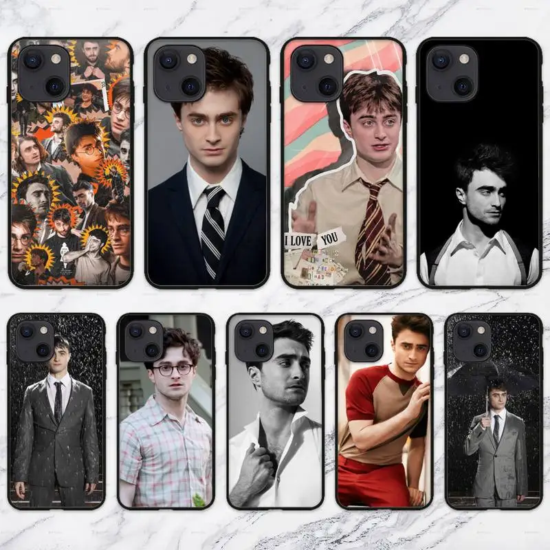 RUICHI Daniel Radcliffe Phone Case For iPhone 11 12 Mini 13 Pro XS Max X 8 7 6s Plus 5 SE XR Shell | Мобильные телефоны и
