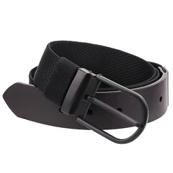 Casual Men's Belts Alloy Pin Buckle Military Tactical Strap Male Elastic Belt For Pants Jeans 123-126cm