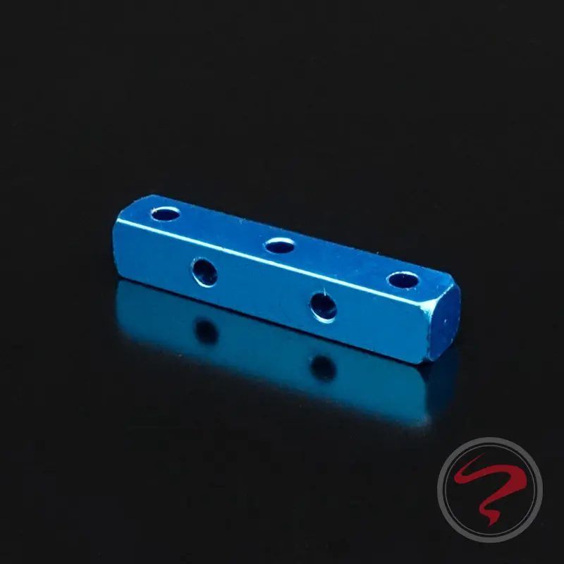 수제 미니 4WD 자동차 부품 금속 댐퍼 충격 흡수 장치 스태빌라이저 바 6x6x32mm