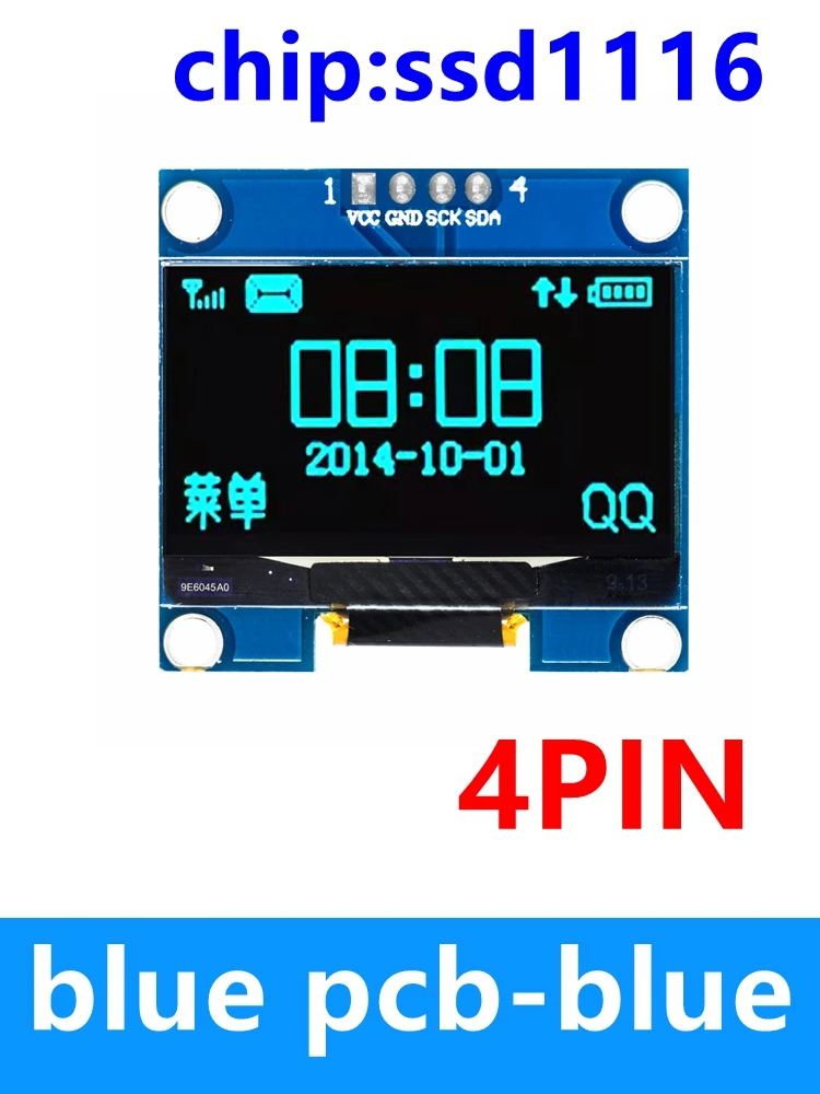 Display I2c Per Progetti Elettronica Display OLED 1.3 Pollici I2C 128x64 Bianco - Modulo Per Arduino, Raspberry Pi, Alimentazione 3.5-5V, Controllo Semplice Modulo OLED I2C Per Arduino Raspberry Pi - Foto 5