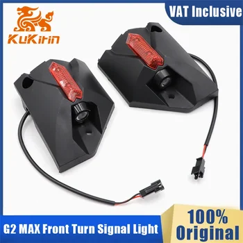 Indicatori di direzione anteriori originali per parti di scooter elettrici KUGOO KuKirin G2 MAX Accessori per luci di avvertimento sinistra e destra