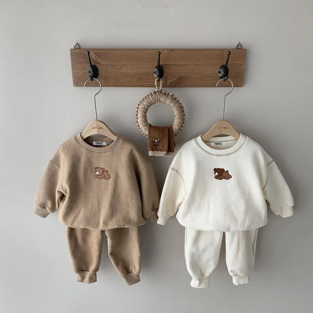 

2023 Spring Outfit Toddler Baby Clothing Sets for Infant Baby Boys Clothes Set Balloon Sweatshirt+Pants 2pcs Outfit Kids Costume