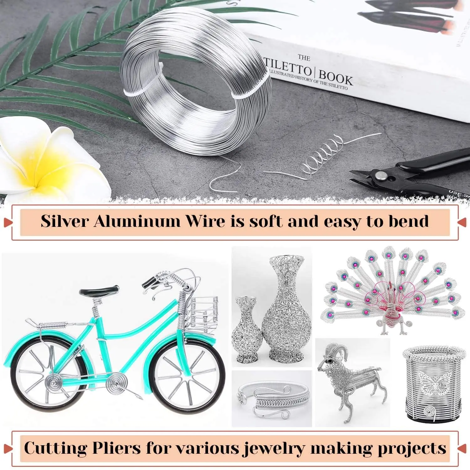 5/10/50/100 meter stainless steel wire diameter 0.02mm-3mm 304 stainless steel wire single bright used for jewelry production