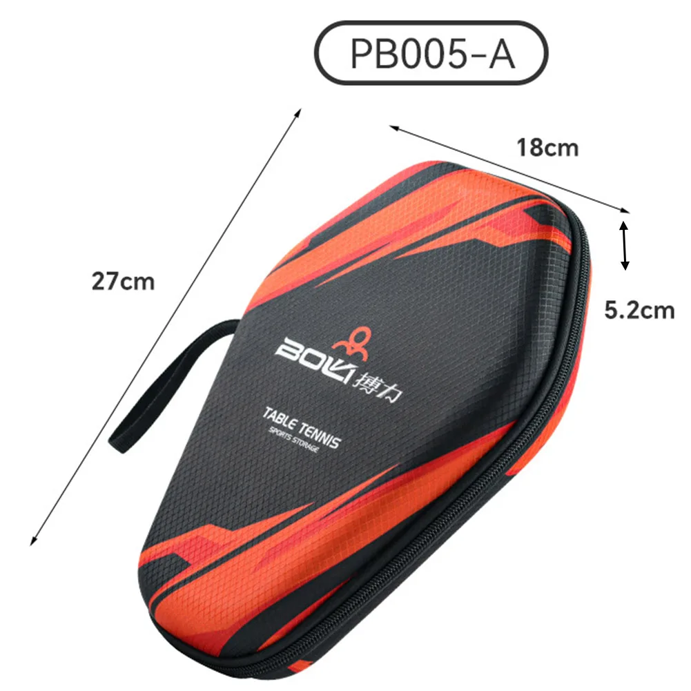 1 stücke Tischtennis Schläger Taschen EVA Hard Shell Wasserdicht Staubdicht Tischtennis Paddel Box Fall Lagerung Tasche – Detail 6