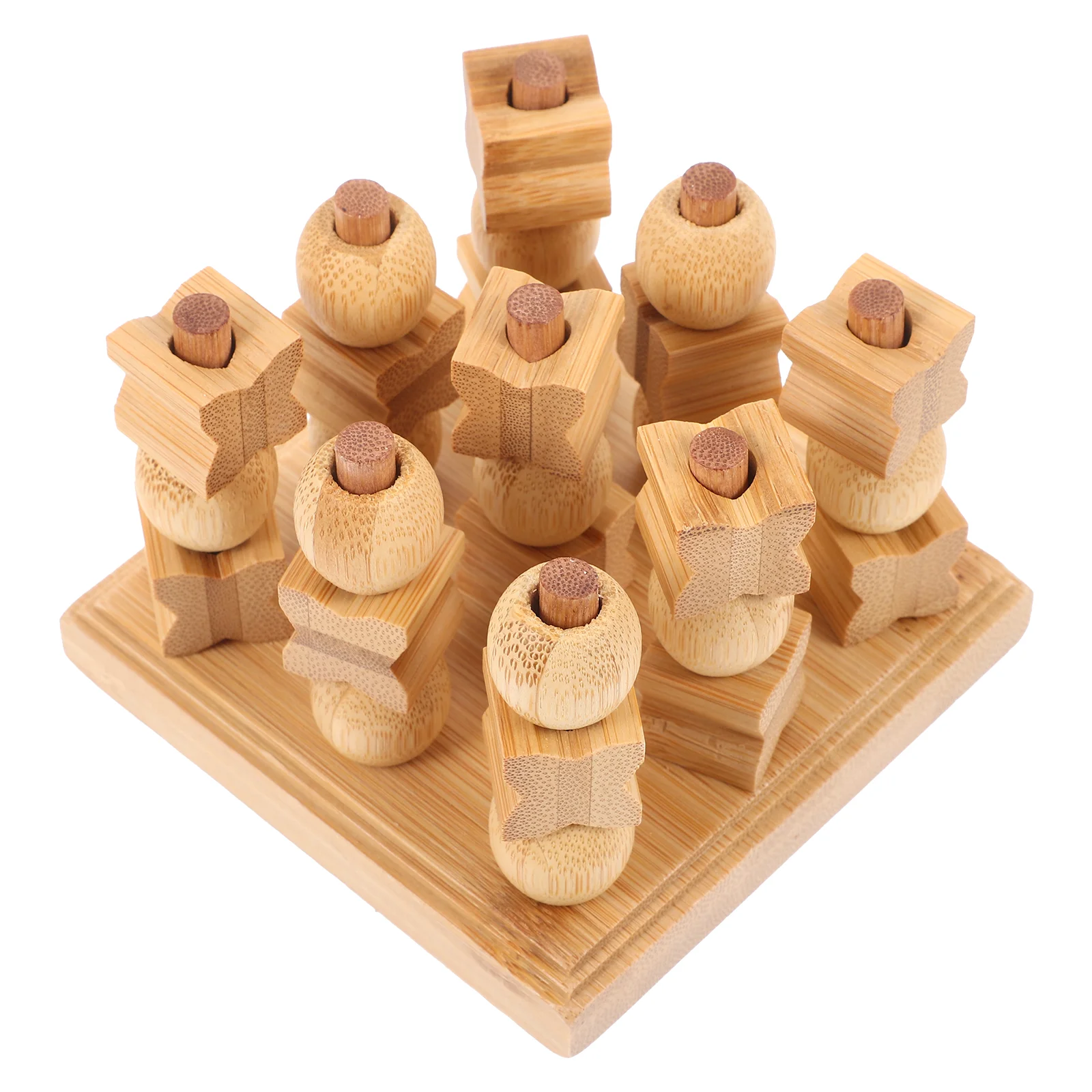 

Gravity XO Board Games Family Wooden Toe Classic -Toe Outdoor Kid Toys