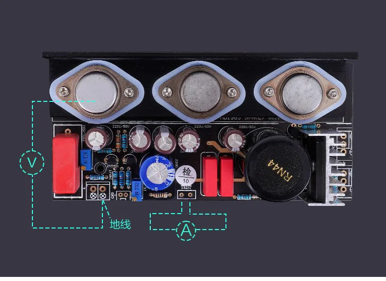 Audio Class a Hood 1969 Power Amplifier 15W+15W Hi-Fi Stereo Amplifier Vintage T